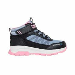   37-es Skechers lány vízálló bakancs, Storm Blazer, fekete/rózsaszín