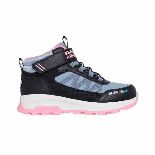 37-es Skechers lány vízálló bakancs, Storm Blazer, fekete/rózsaszín