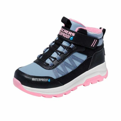 37-es Skechers lány vízálló bakancs, Storm Blazer, fekete/rózsaszín