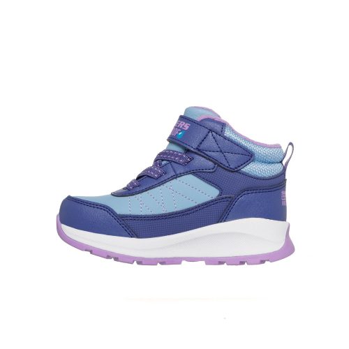 24-es Skechers lány vízálló bakancs, Storm Blazer, Arctic Mass, kék/lila