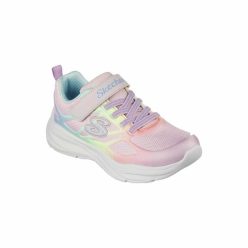   27,5-es Skechers lány sportcipő - Power Jams - világos rózsaszín