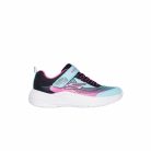 27,5-es Skechers lány sportcipő - Microspec Advance-Aqua/Lila