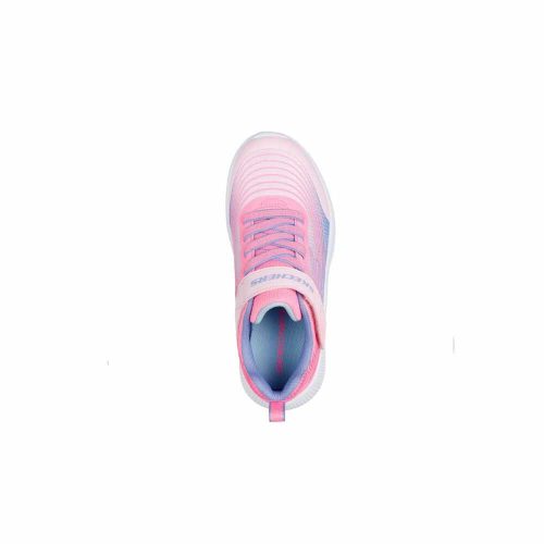 28,5-es Skechers lány sportcipő - Microspec Advance- halvány rózsaszín