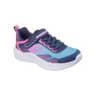27,5-es Skechers lány sportcipő, pink/kék 