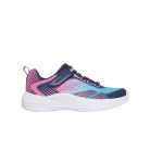 27,5-es Skechers lány sportcipő, pink/kék 