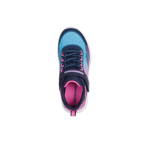 27,5-es Skechers lány sportcipő, pink/kék 