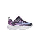 24-es Skechers lány sportcipő, fekete/kék/pink