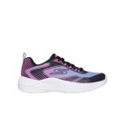 36,5-es Skechers lány sportcipő, lila/fekete