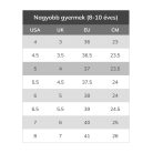 36,5-es Skechers lány sportcipő, lila/fekete