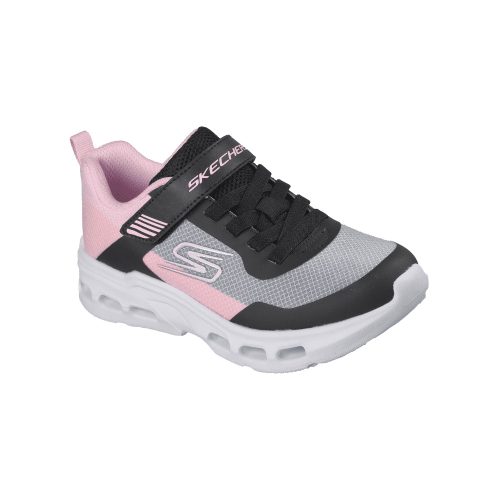 30-as Skechers lány sportcipő, fekete/rózsaszín 