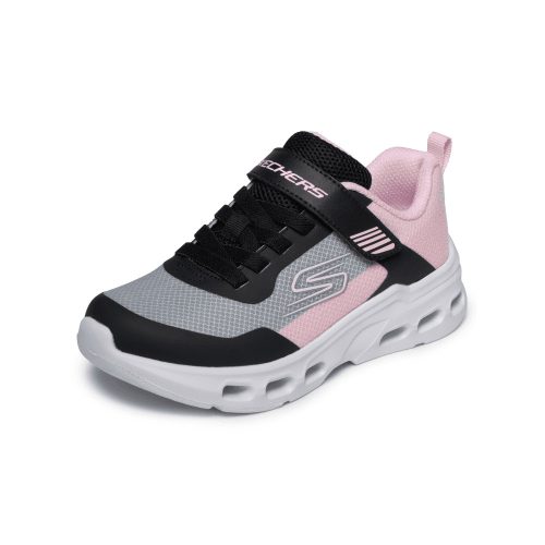 30-as Skechers lány sportcipő, fekete/rózsaszín 