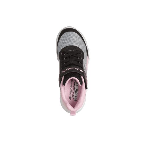 30-as Skechers lány sportcipő, fekete/rózsaszín 