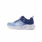 31-es Skechers lány villogó sportcipő - S-Lights: Sola Glow, világos kék/lila