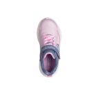 28-as Skechers villogós lány sportcipő, rózsaszín/szürke