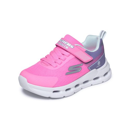 28-as Skechers villogós lány sportcipő, rózsaszín