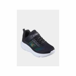   32-es Skechers lány sportcipő - Go Run Elevate - Ombre Sprint, színátmenetes fekete