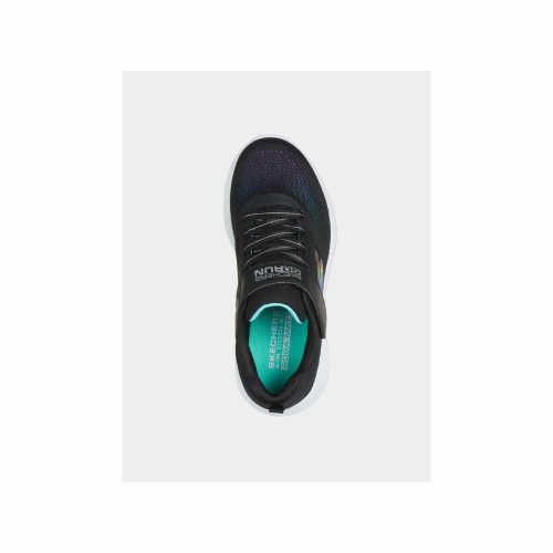 32-es Skechers lány sportcipő - Go Run Elevate - Ombre Sprint, színátmenetes fekete