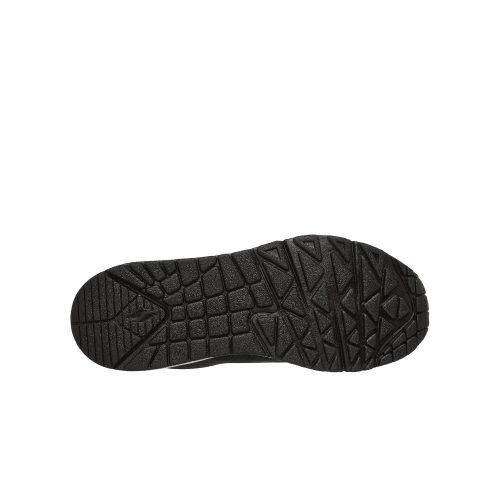 39,5-es Skechers lány/női Uno sportcipő, fekete