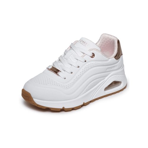 39,5-es Skechers lány/női Uno sportcipő, fehér