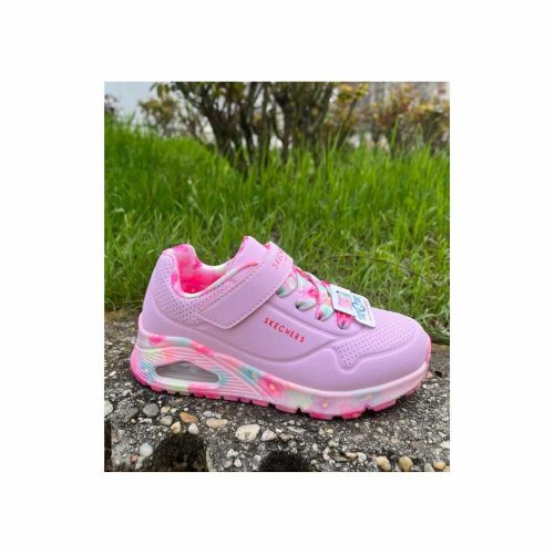 35-ös Skechers lány sportcipő, Uno Gen1 Fresh Blooms, rózsaszín