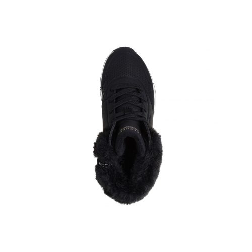 36-os Skechers lány vízálló bokacsizma, Waterproof: UNO Gen1 - Comfurt Kicks, fekete 