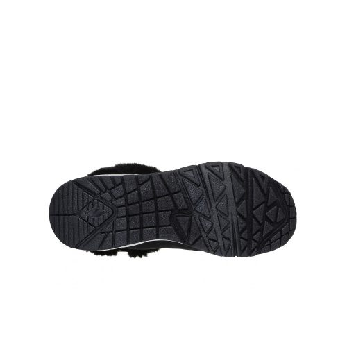 36-os Skechers lány vízálló bokacsizma, Waterproof: UNO Gen1 - Comfurt Kicks, fekete 