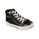 35,5-es Skechers lány magasszárú bokacsizma,Aura LX, fekete/rózsaarany 
