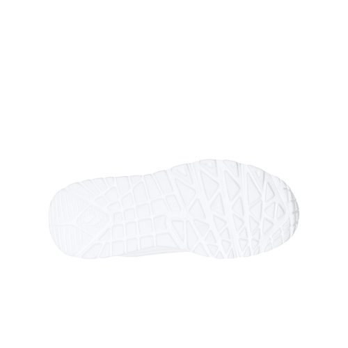 36,5-es Skechers lány/női Uno Lite sportcipő, szívecskés, fehér
