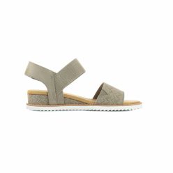 36-os Skechers női szandál, Bobs Desert Kiss, bézs