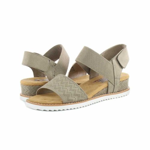 36-os Skechers női szandál, Bobs Desert Kiss, bézs