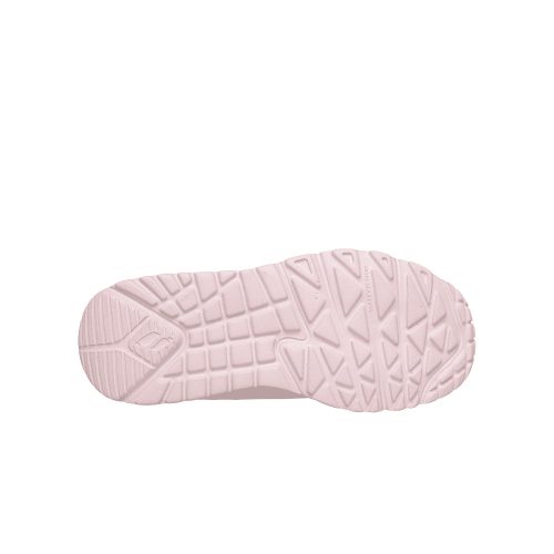 31-es Skechers lány Uno Lite sportcipő, szívecskés, rózsaszín