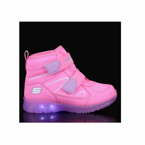 25-ös Skechers Kislány villogós vízlepergető bakancs, rózsaszín