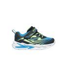 24-es Skechers villogós fiú sportcipő - Skechers Flex-Glow Ultra (kék–zöld)
