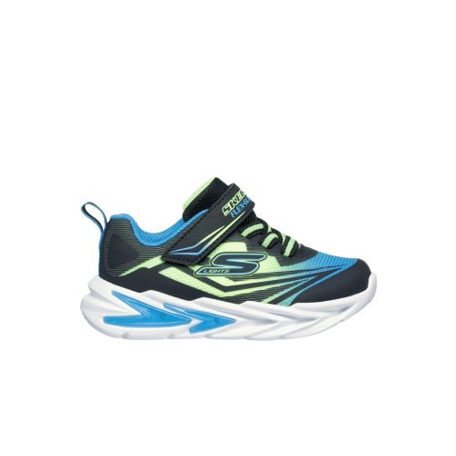 24-es Skechers villogós fiú sportcipő - Skechers Flex-Glow Ultra (kék–zöld)