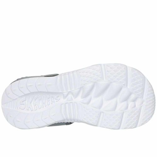 30-as Skechers cápás villogó fiú szandál S-Lights: Creature-Splash - szürke/kék