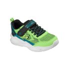 28-as Skechers fiú villogós sportcipő - Meteor-Lights (neonzöld)