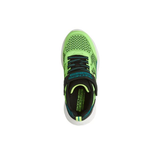 28-as Skechers fiú villogós sportcipő - Meteor-Lights (neonzöld)