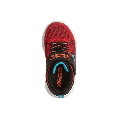 23-as Skechers fiú villogós sportcipő - Meteor-Lights (piros)