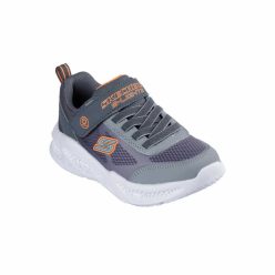   33-as Skechers fiú villogó sportcipő - Meteor-Lights - Krendox, szürke