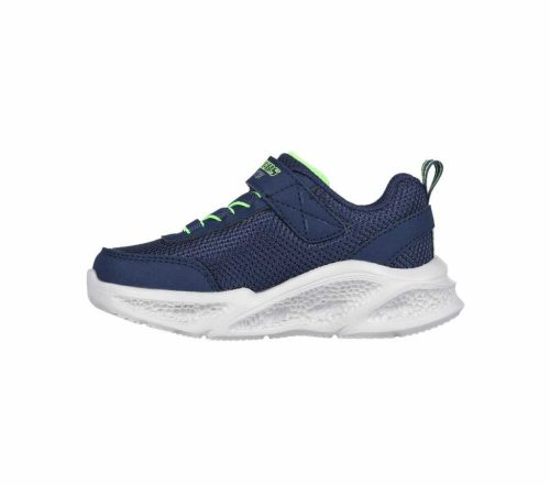23-as Skechers villogó fiú sportcipő, Meteor Lights- kék