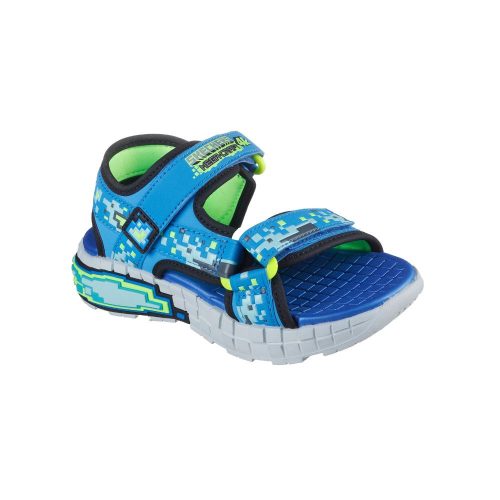 27-es Skechers fiú Mega-Splash 4K szandál - kék 