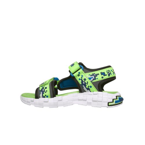 30-as Skechers fiú szandál, Mega-Splash 4K - lime/fekete