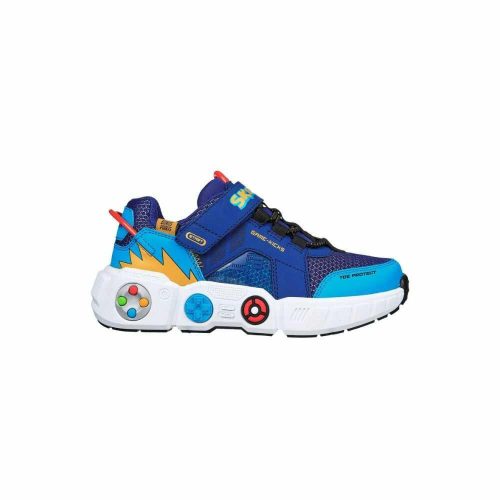 Skechers Game Kicks: Gametronix fiú sportcipő, kék