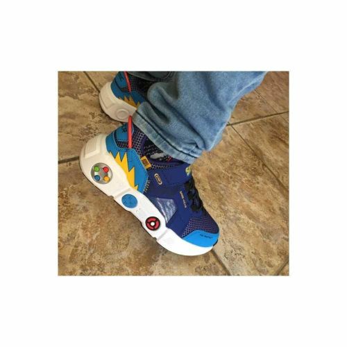 Skechers Game Kicks: Gametronix fiú sportcipő, kék