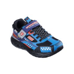 27-es Skechers Tracks fiú sportcipő - verdás, kék 