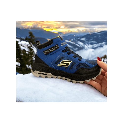 Skechers Fuse Tread -Trekor őszi/téli fiú bakancs, kék