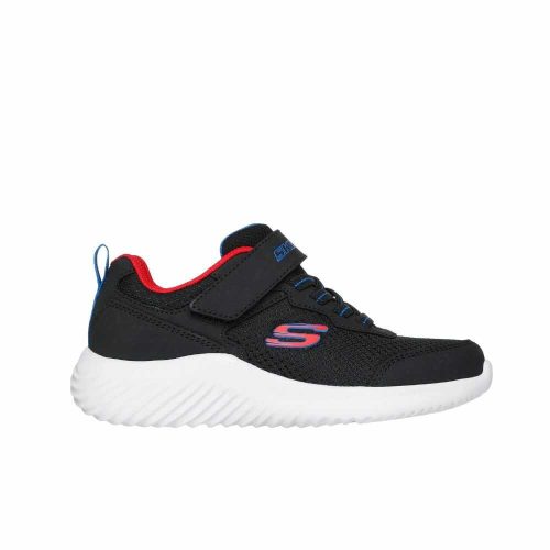 35-ös Skechers fiú sportcipő - Techrox, fekete/piros 