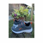 30-as Skechers fiú sportcipő - Techrox, szürke/narancs