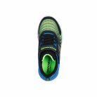 37-es Skechers fiú sportcipő - Microspec Max Advance - Vortivox, fekete/kék/lime 
