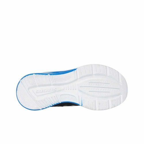 37-es Skechers fiú sportcipő - Microspec Max Advance - Vortivox, fekete/kék/lime 